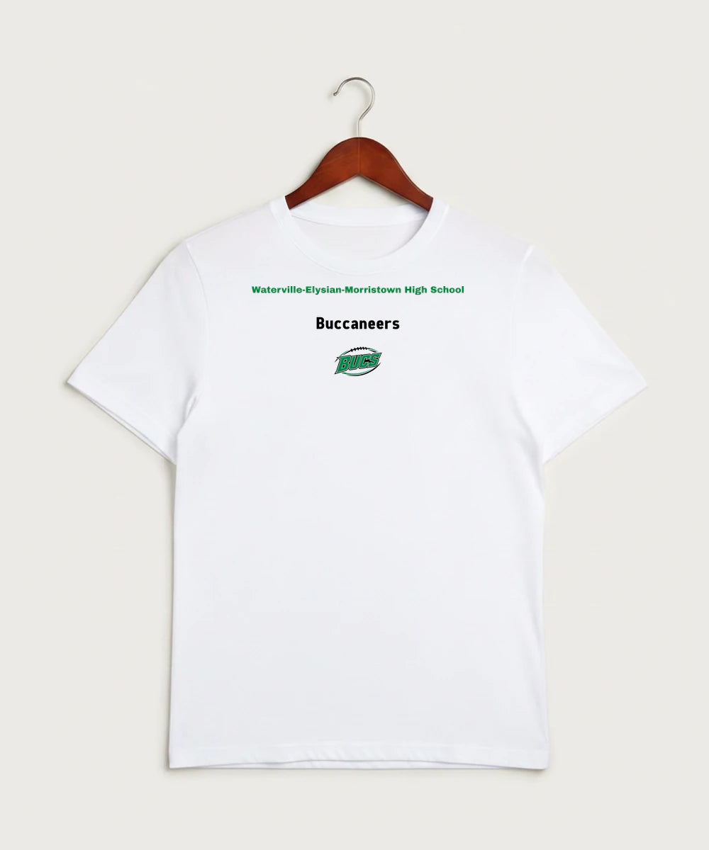 Waterville-Elysian-Morristown High School Football (Boys) - White Sport-Tek PosiCharge Competitor Tee. ST350