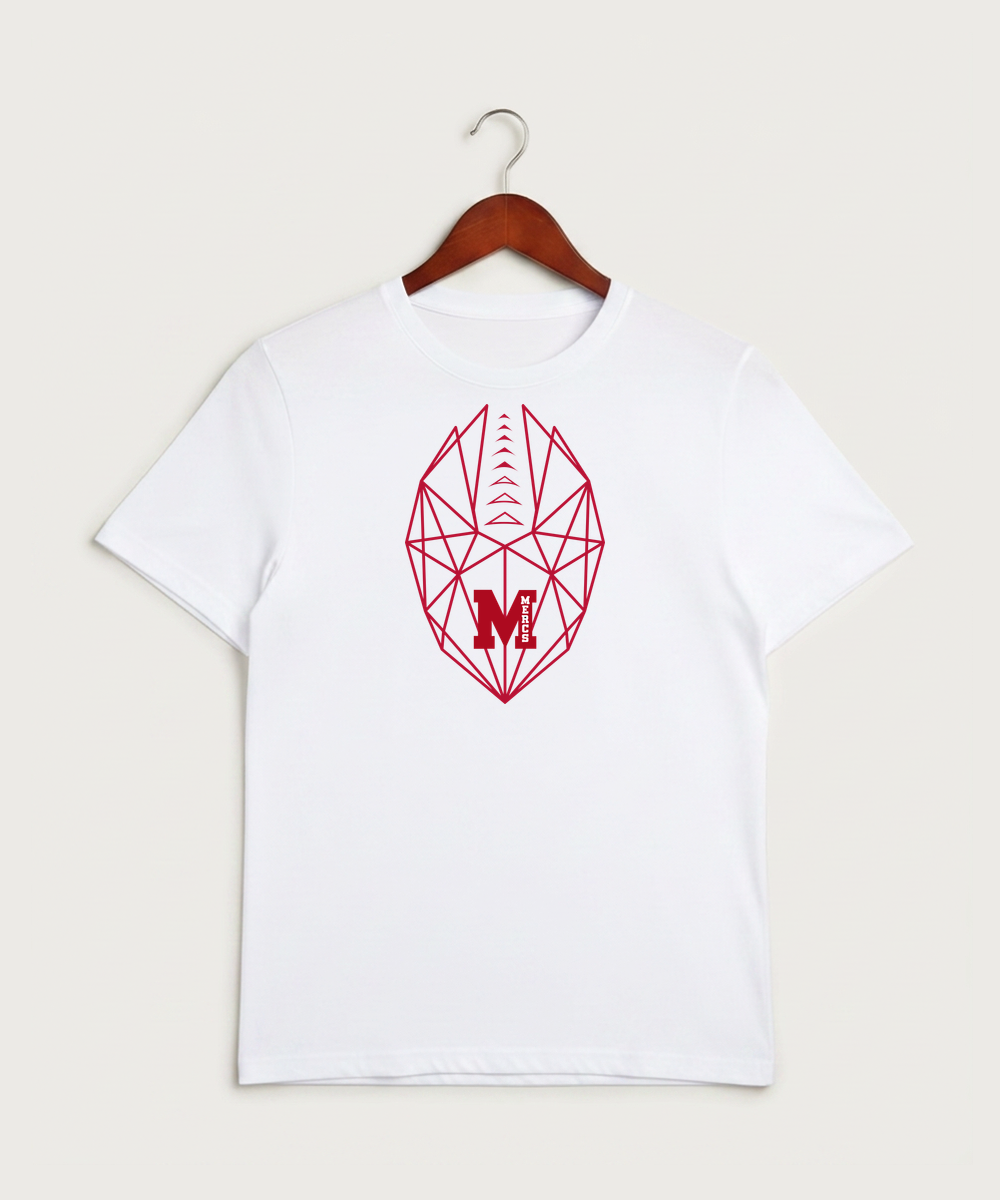 Mcgregor High School Football (Boys) - White Sport-Tek PosiCharge Competitor Tee. ST350