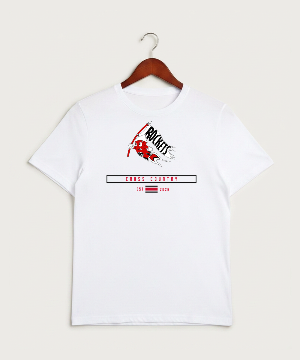 John Marshall High School Cross Country (Coed) - White Sport-Tek PosiCharge Competitor Tee. ST350