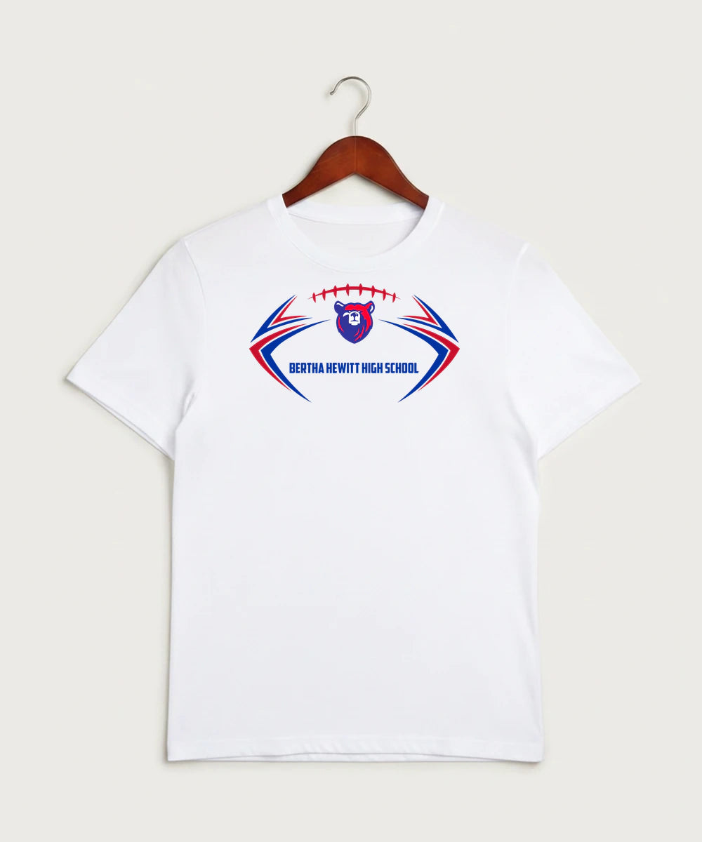 Bertha Hewitt High School Football (Boys) - White Sport-Tek PosiCharge Competitor Tee. ST350