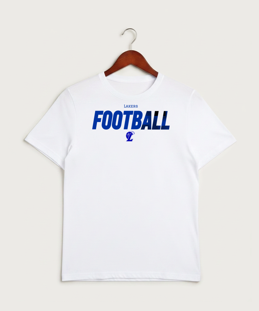 Lakeview High School Football (Boys) - White Sport-Tek PosiCharge Competitor Tee. ST350