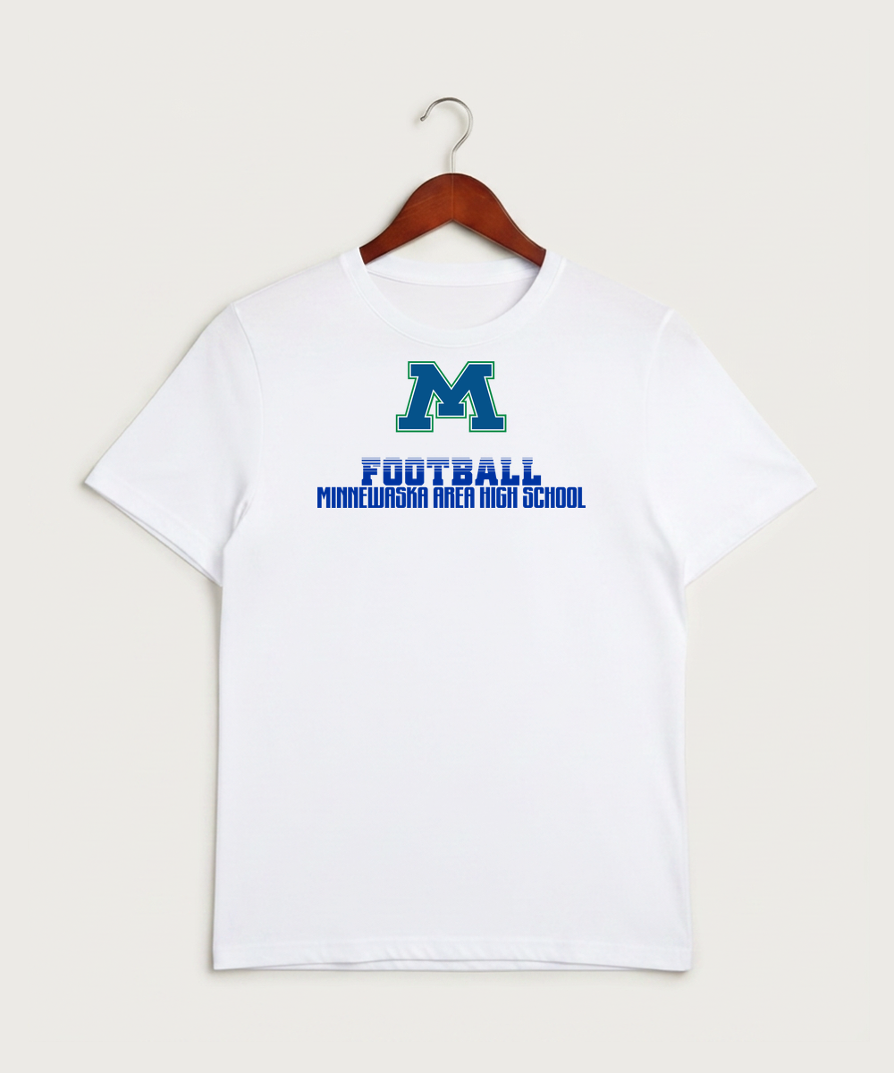 Minnewaska Area High School Football (Boys) - White Sport-Tek PosiCharge Competitor Tee. ST350