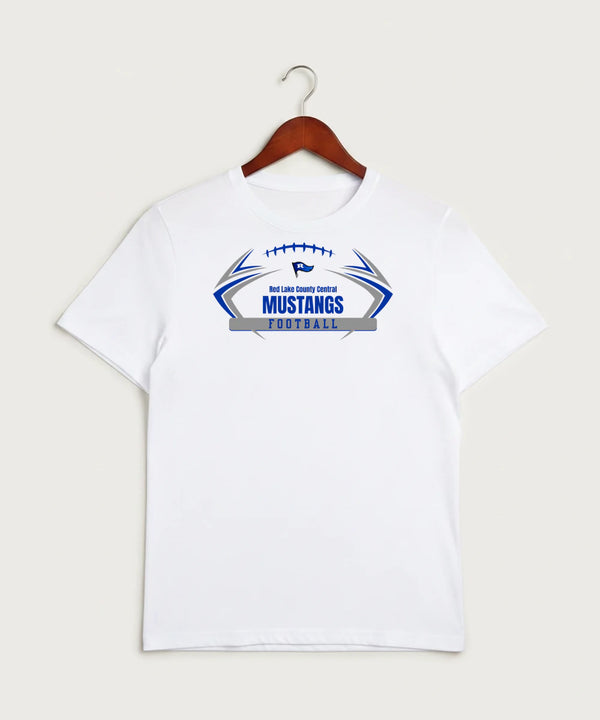Red Lake County Central Football (Boys) - White Sport-Tek PosiCharge Competitor Tee. ST350