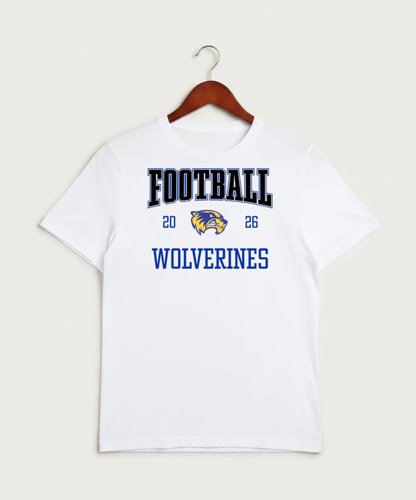 Wadena Deer Creek High School Football (Boys) - White Sport-Tek PosiCharge Competitor Tee. ST350