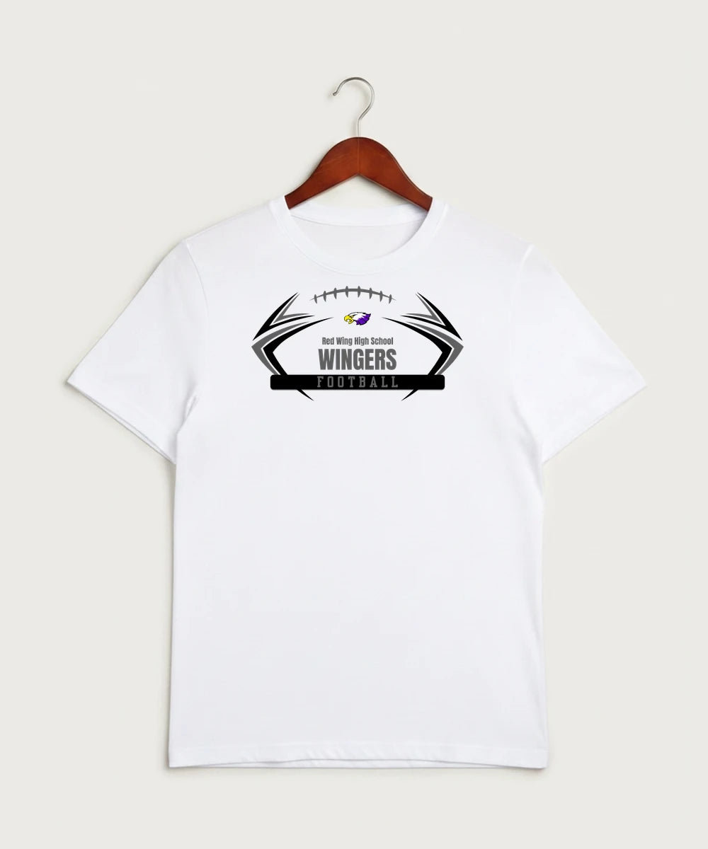 Red Wing High School Football - White Sport-Tek PosiCharge Competitor Tee. ST350