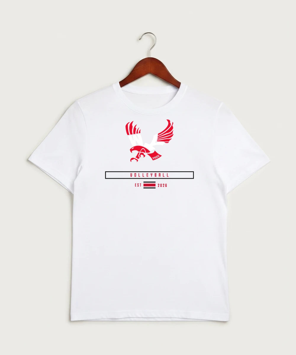 Wabasha Kellogg High School Volleyball (Girls) - White Sport-Tek PosiCharge Competitor Tee. ST350