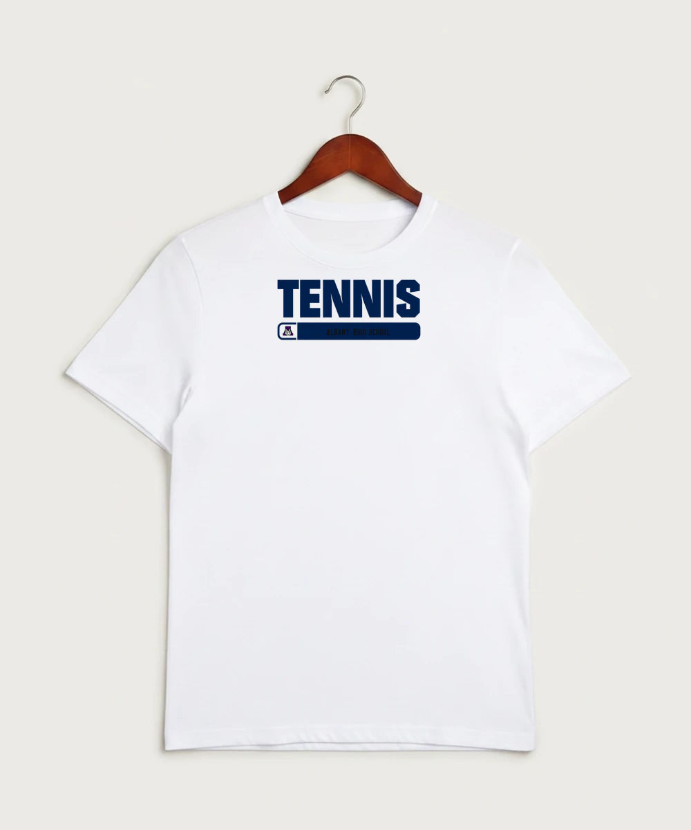Albany High School Tennis (Boys) - White Sport-Tek PosiCharge Competitor Tee. ST350