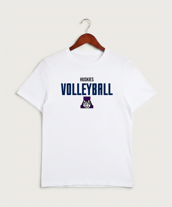 Albany High School Volleyball (Girls) - White Sport-Tek PosiCharge Competitor Tee. ST350