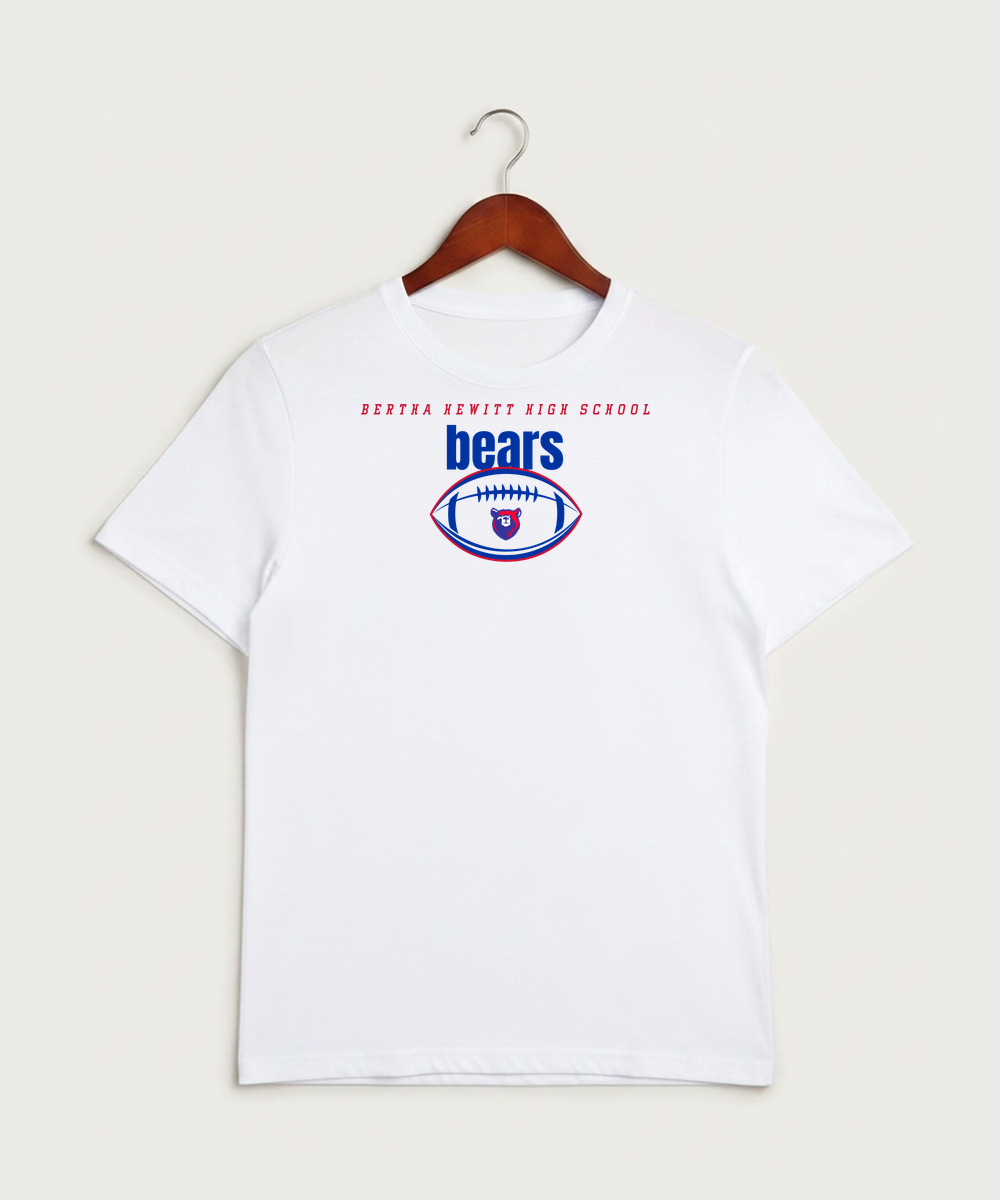 Bertha Hewitt High School Football (Boys) - White Sport-Tek PosiCharge Competitor Tee. ST350