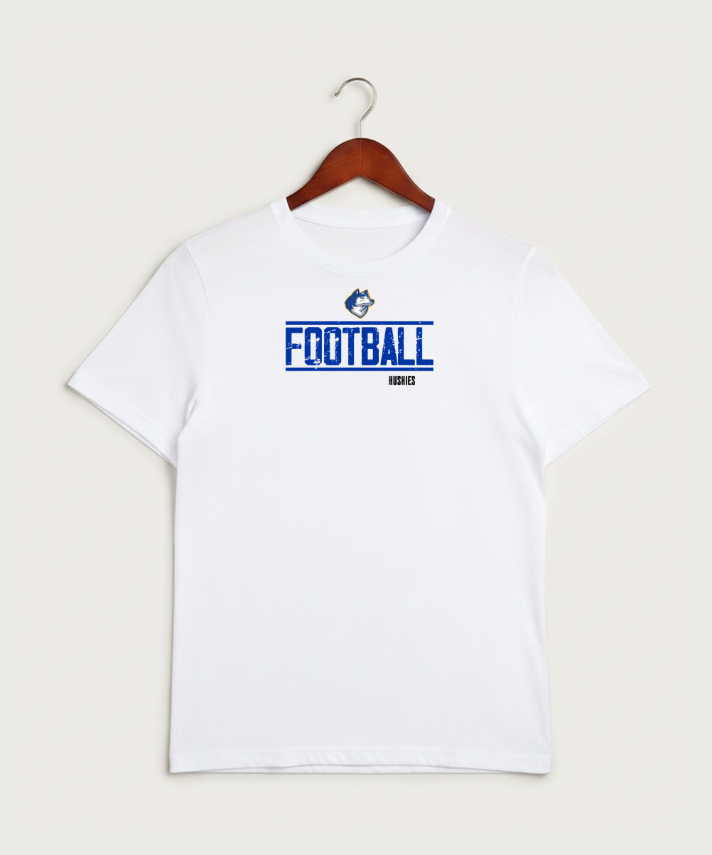 Bigfork Senior High School Football (Boys) - White Sport-Tek PosiCharge Competitor Tee. ST350