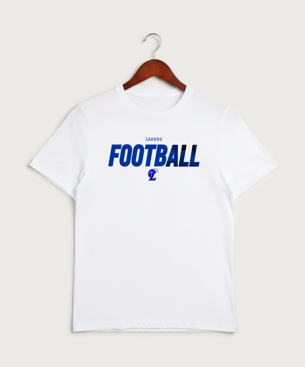 Lakeview High School Football (Boys) - White Sport-Tek PosiCharge Competitor Tee. ST350