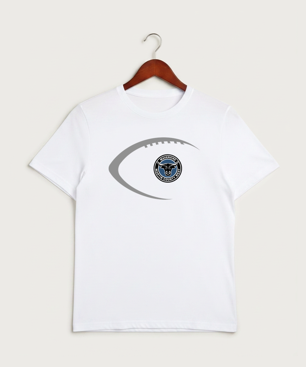 Martin County West High School Football (Boys) - White Sport-Tek PosiCharge Competitor Tee. ST350