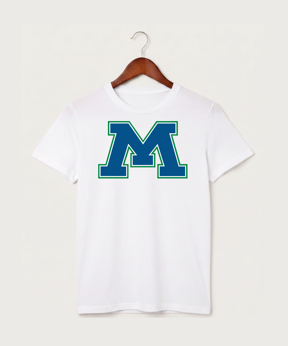 Minnewaska Area High School Football (Boys) - White T-Shirt - Full Front