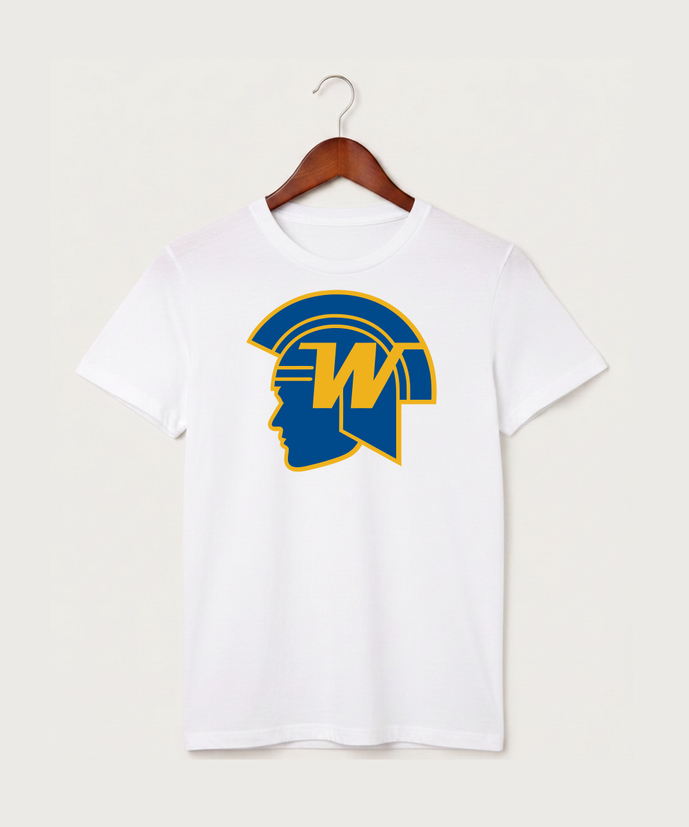 Wayzata High School Football (Boys) - White T-Shirt - Full Front