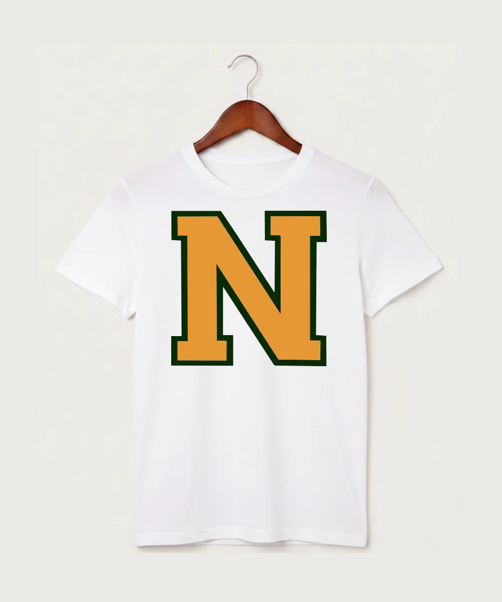Nevis High School Volleyball (Girls) - White T-Shirt - Full Front