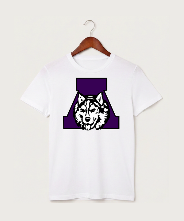 Albany High School Tennis (Boys) - White T-Shirt - Full Front