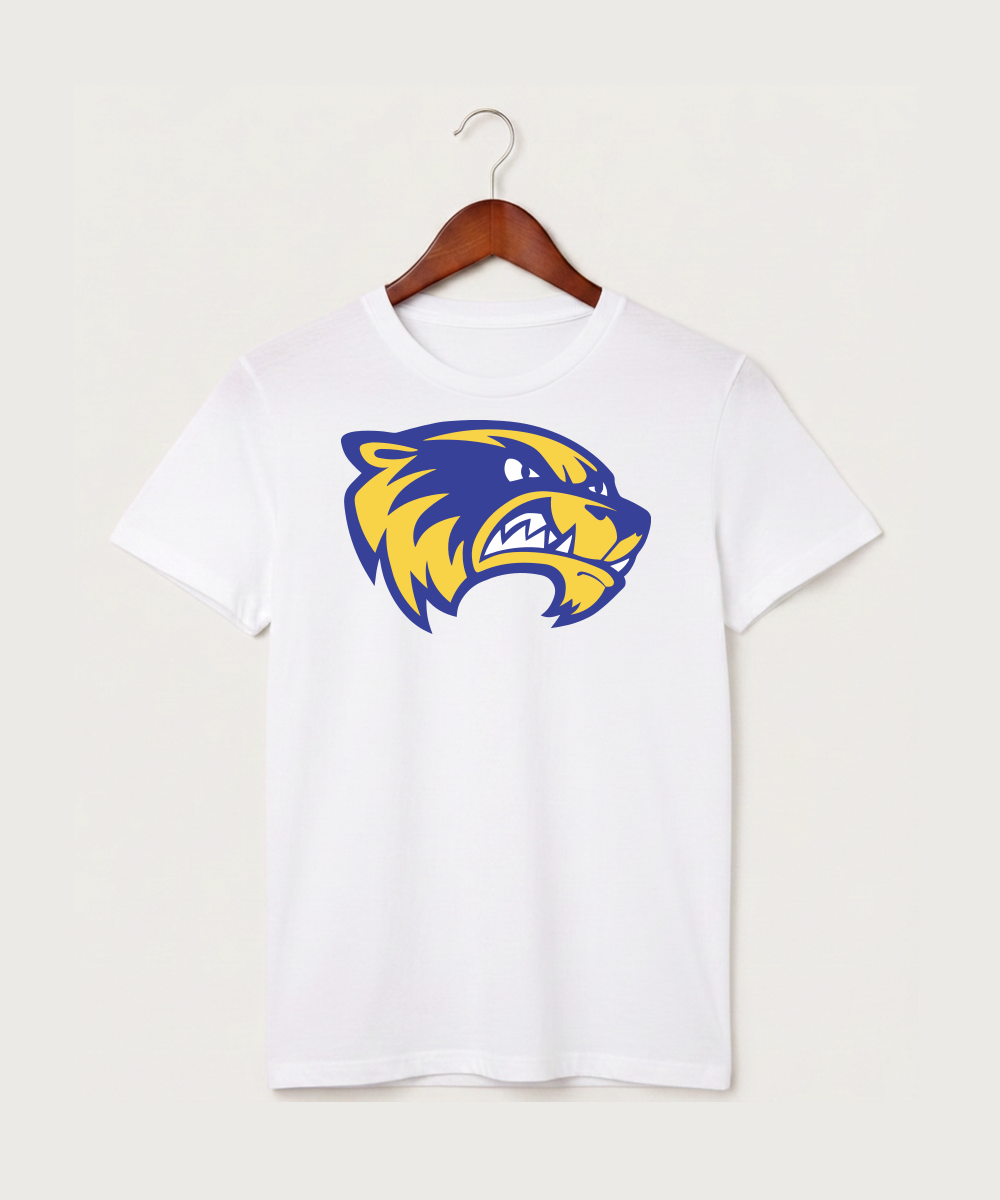 Wadena Deer Creek High School Football (Boys) - White T-Shirt - Full Front