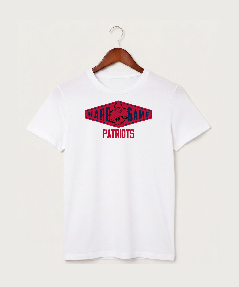 Pequot Lakes High School Football (Boys) - White T-Shirt - Full Front