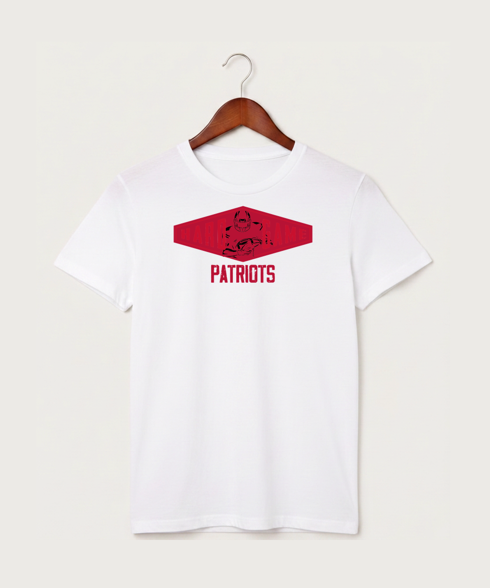 Upsala High School Football (Boys) - White T-Shirt - Full Front