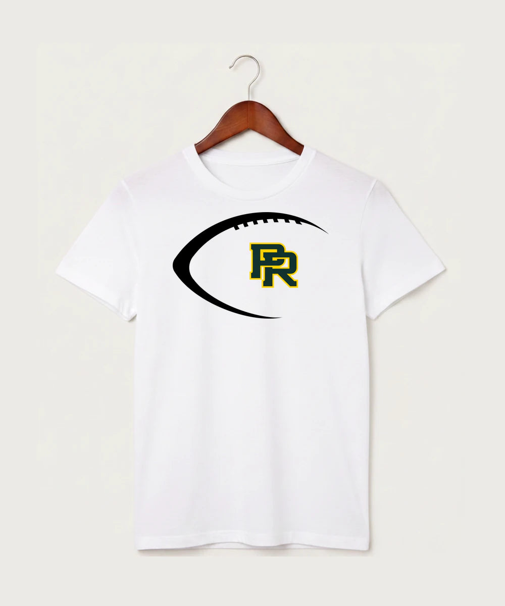 Proctor High School Football (Boys) - White T-Shirt - Full Front