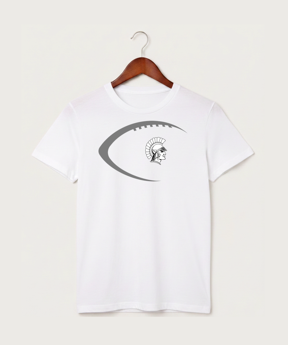 Wauwatosa West Football - White T-Shirt - Full Front