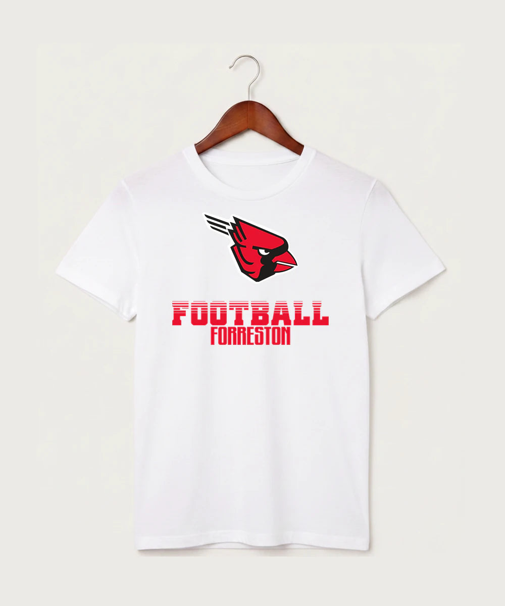 Forreston Football - White T-Shirt - Full Front