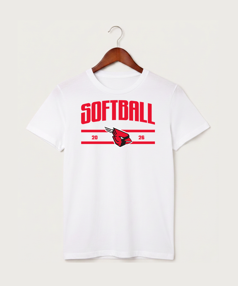 Forreston Softball - White T-Shirt - Full Front