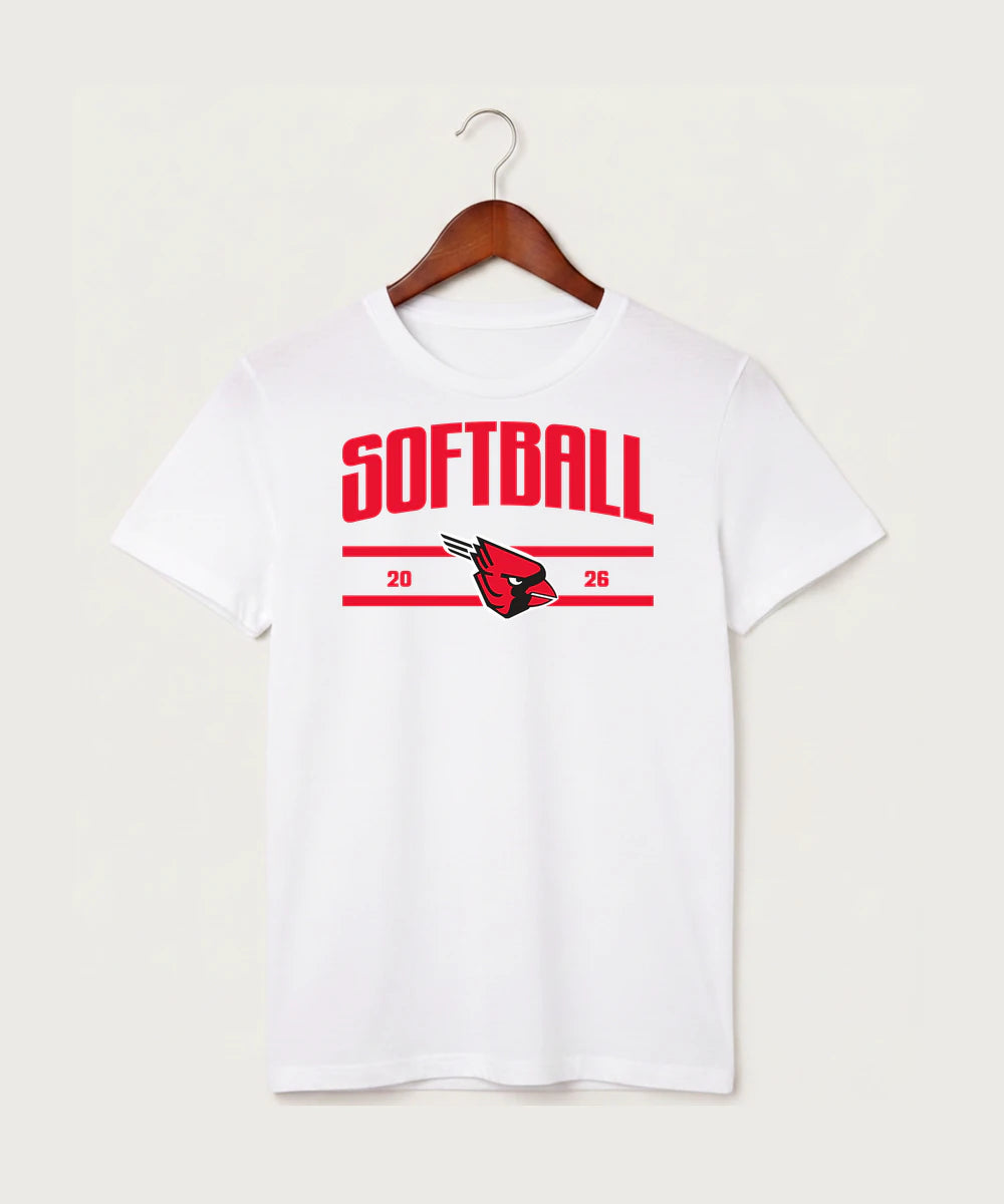 Forreston Softball - White T-Shirt - Full Front