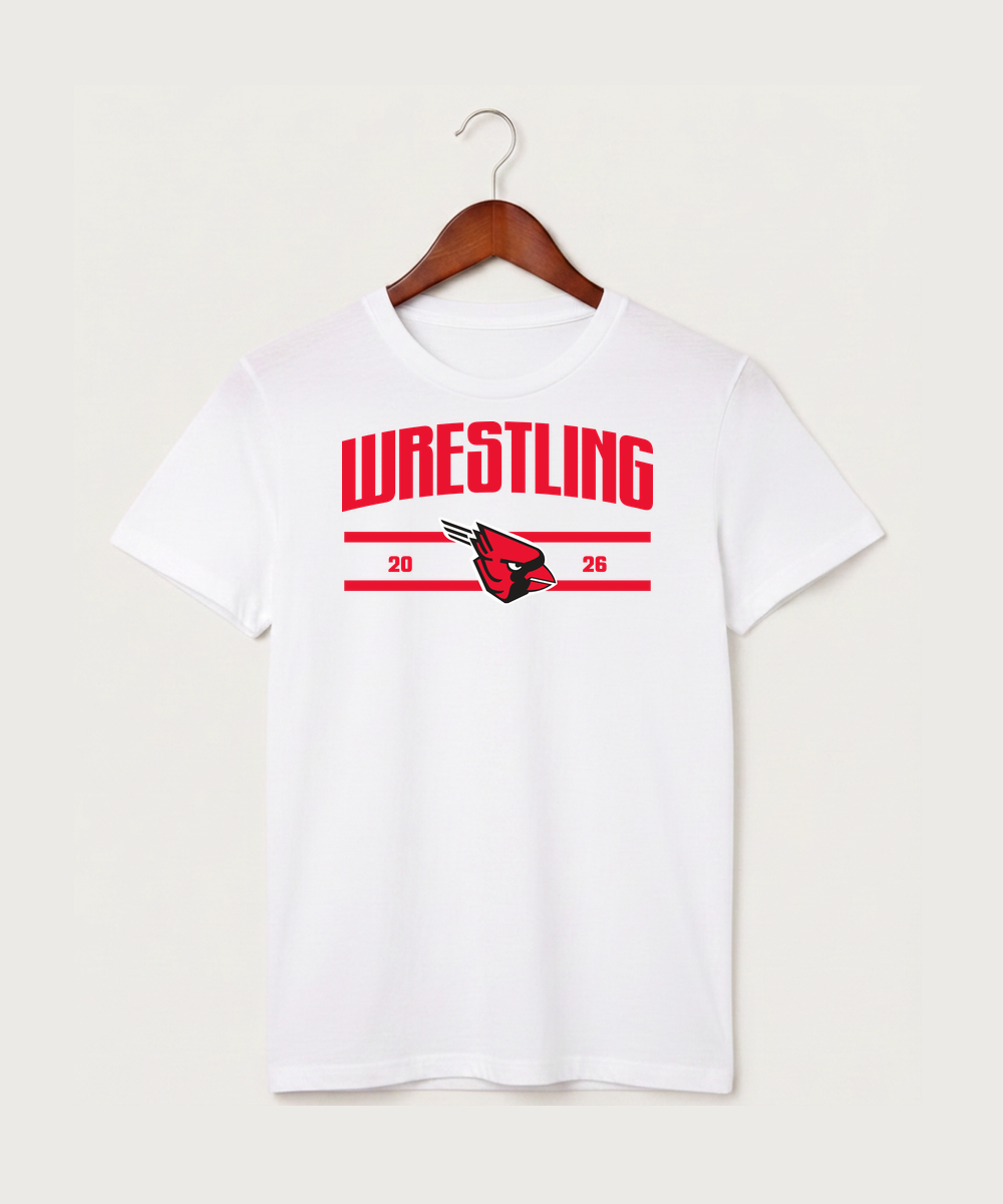 Forreston Wrestling - White T-Shirt - Full Front