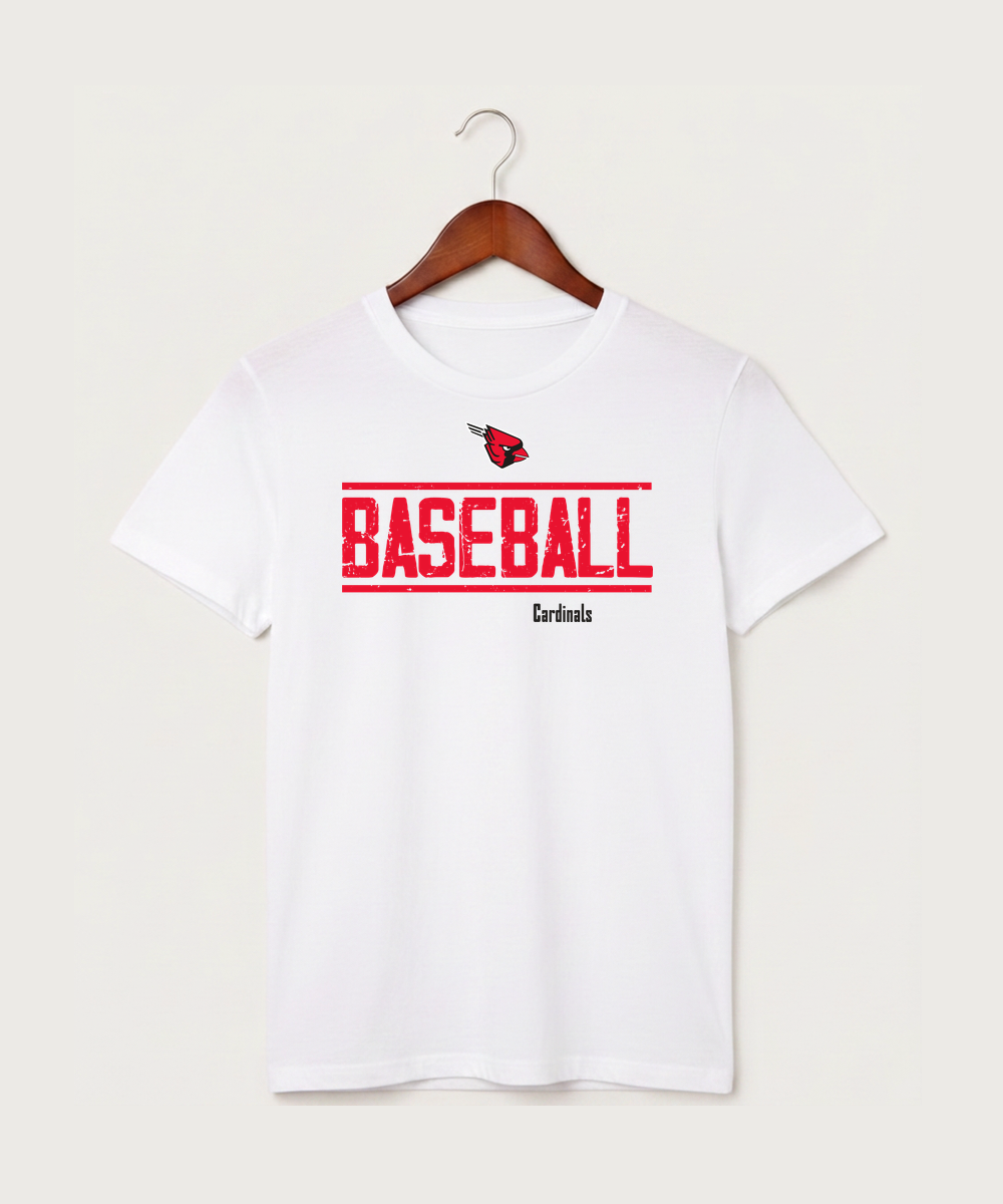 Forreston Baseball - White T-Shirt - Full Front