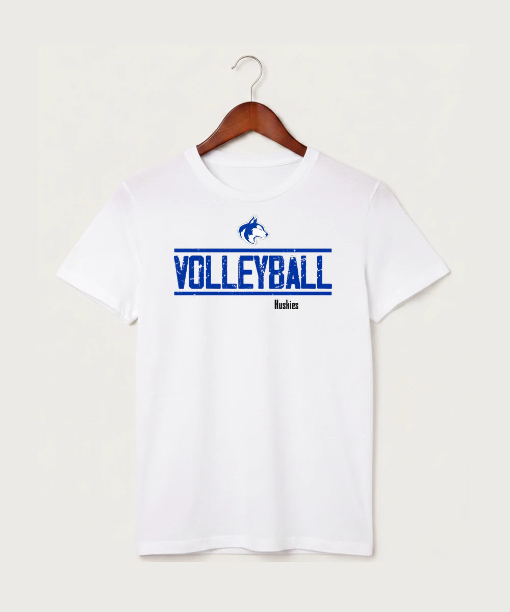 Owatonna High School Volleyball (Girls) - White T-Shirt - Full Front
