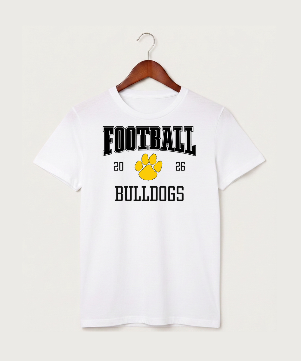 Plainview Elgin Millville H S Football (Boys) - White T-Shirt - Full Front