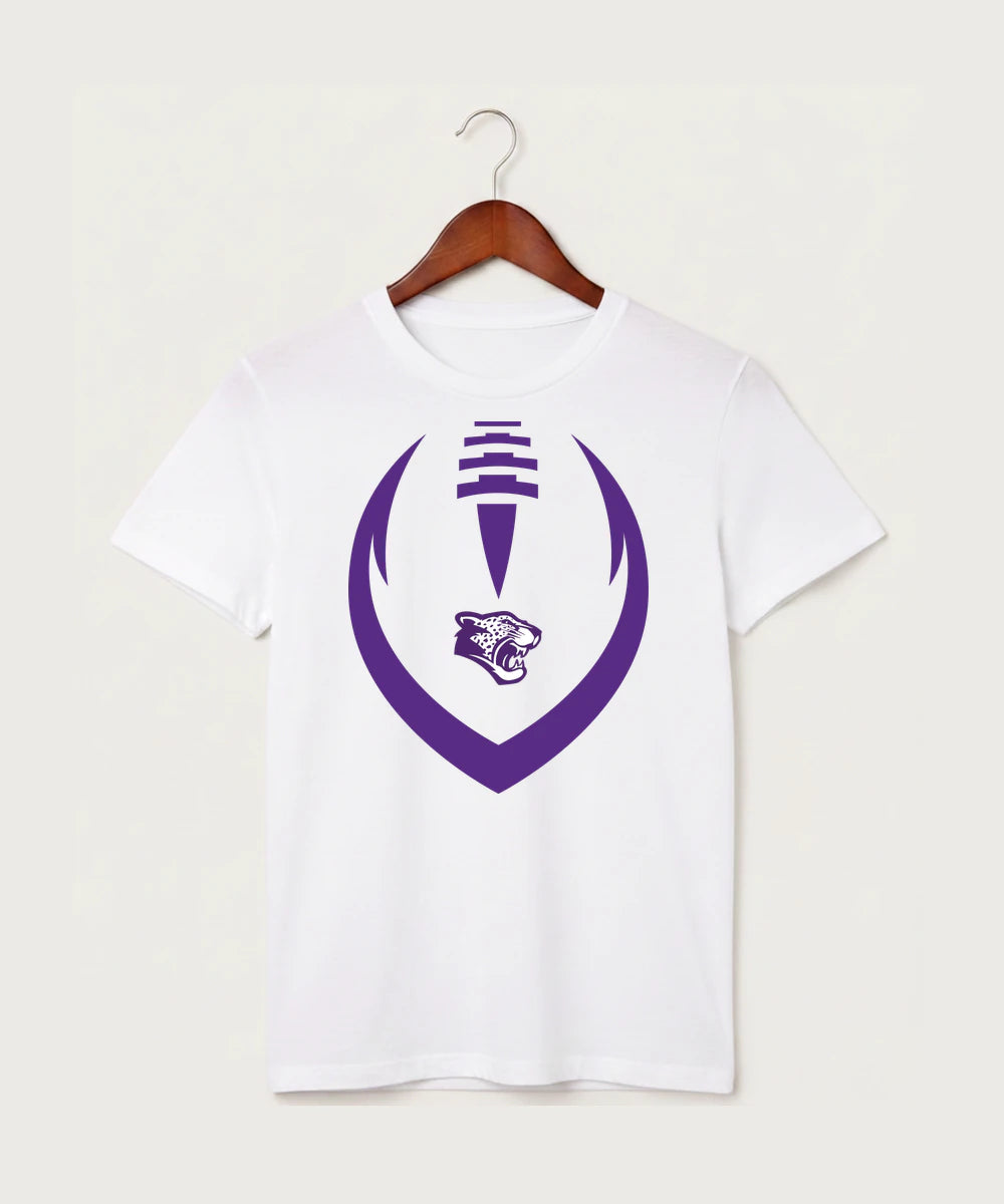 Granada-Huntley-East Chain/Truman Football (Boys) - White T-Shirt - Full Front