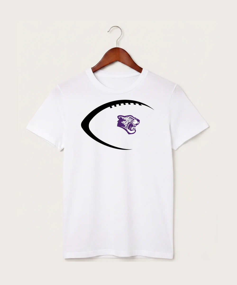 Granada-Huntley-East Chain/Truman Football (Boys) - White T-Shirt - Full Front