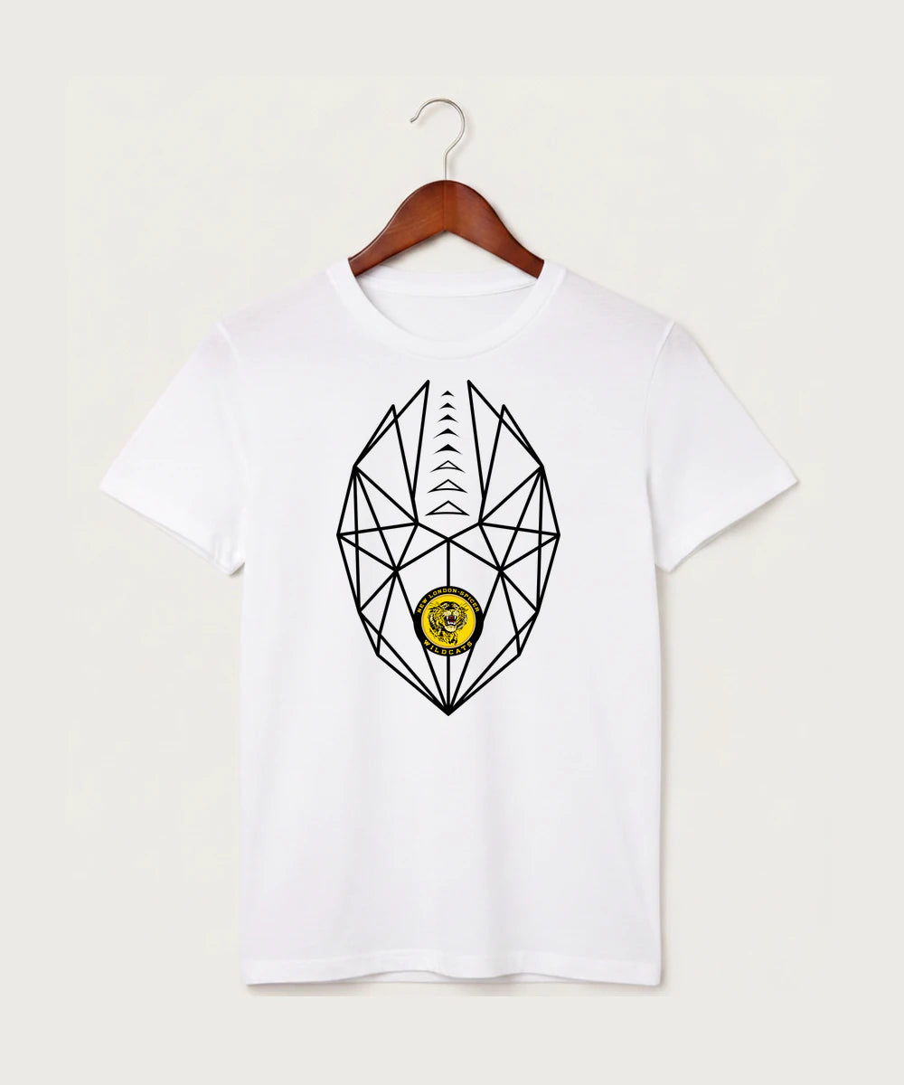 New London Spicer High School Football (Boys) - White T-Shirt - Full Front