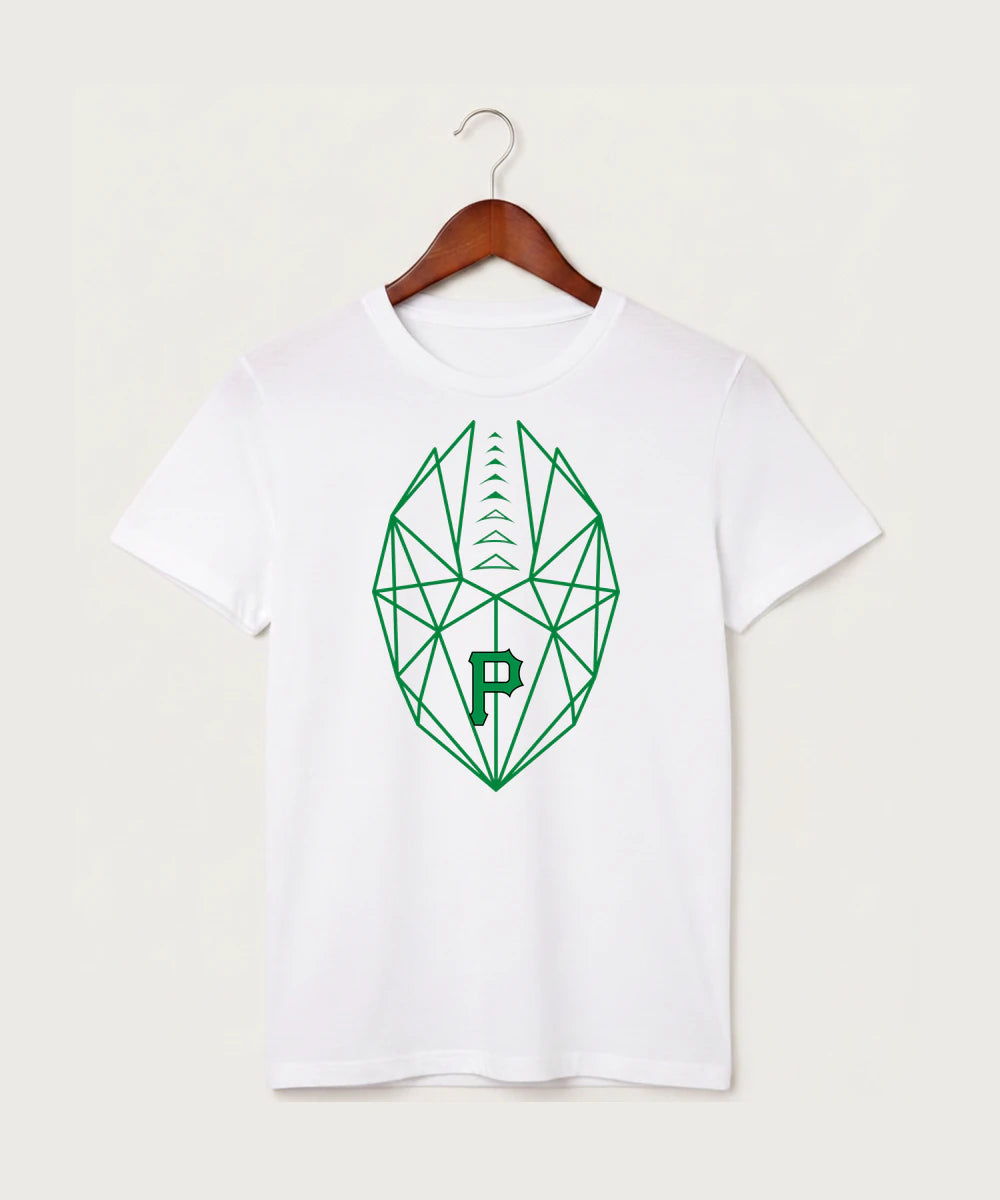 Pipestone Area High School Football (Boys) - White T-Shirt - Full Front