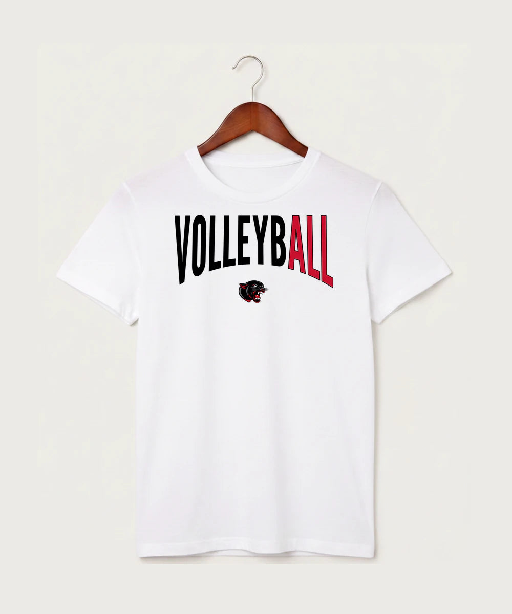 Tracy-Milroy-Balaton High School Volleyball (Girls) - White T-Shirt - Full Front