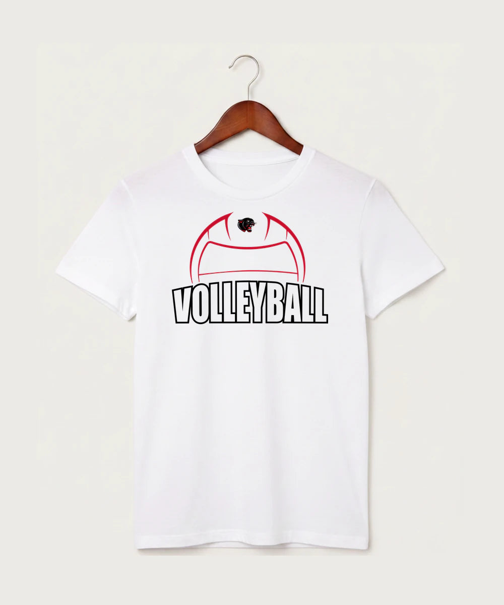 Tracy-Milroy-Balaton High School Volleyball (Girls) - White T-Shirt - Full Front