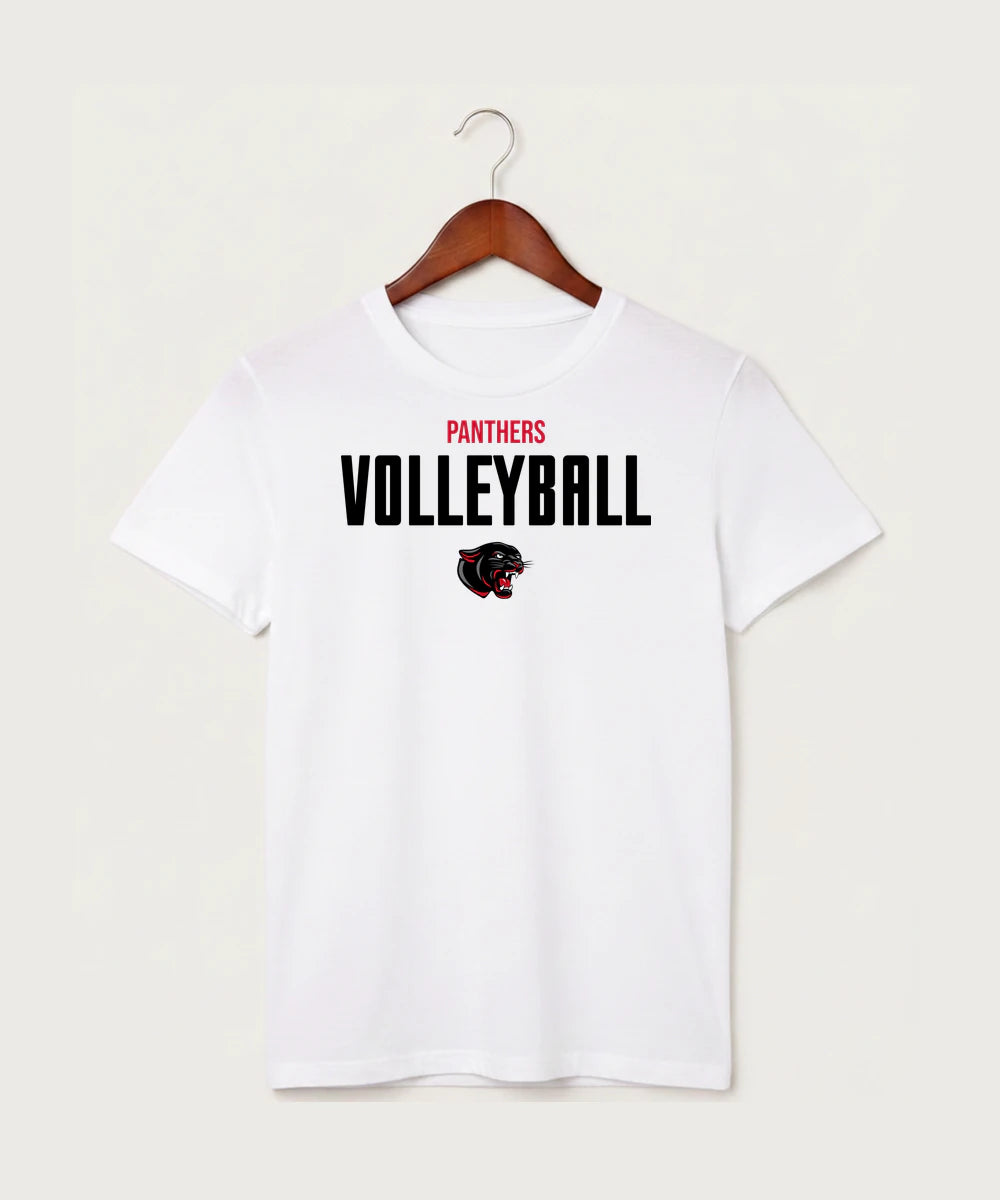Tracy-Milroy-Balaton High School Volleyball (Girls) - White T-Shirt - Full Front