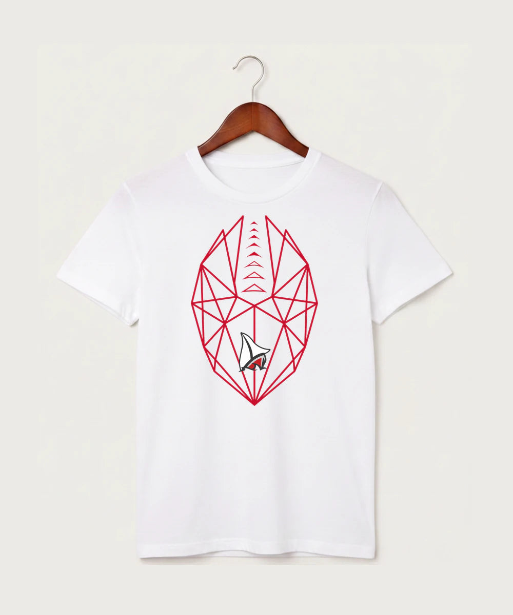 Detroit Lakes Community High School Football (Boys) - White T-Shirt - Full Front
