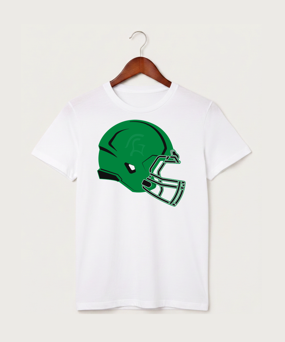 La Crescent High School Football (Boys) - White T-Shirt - Full Front