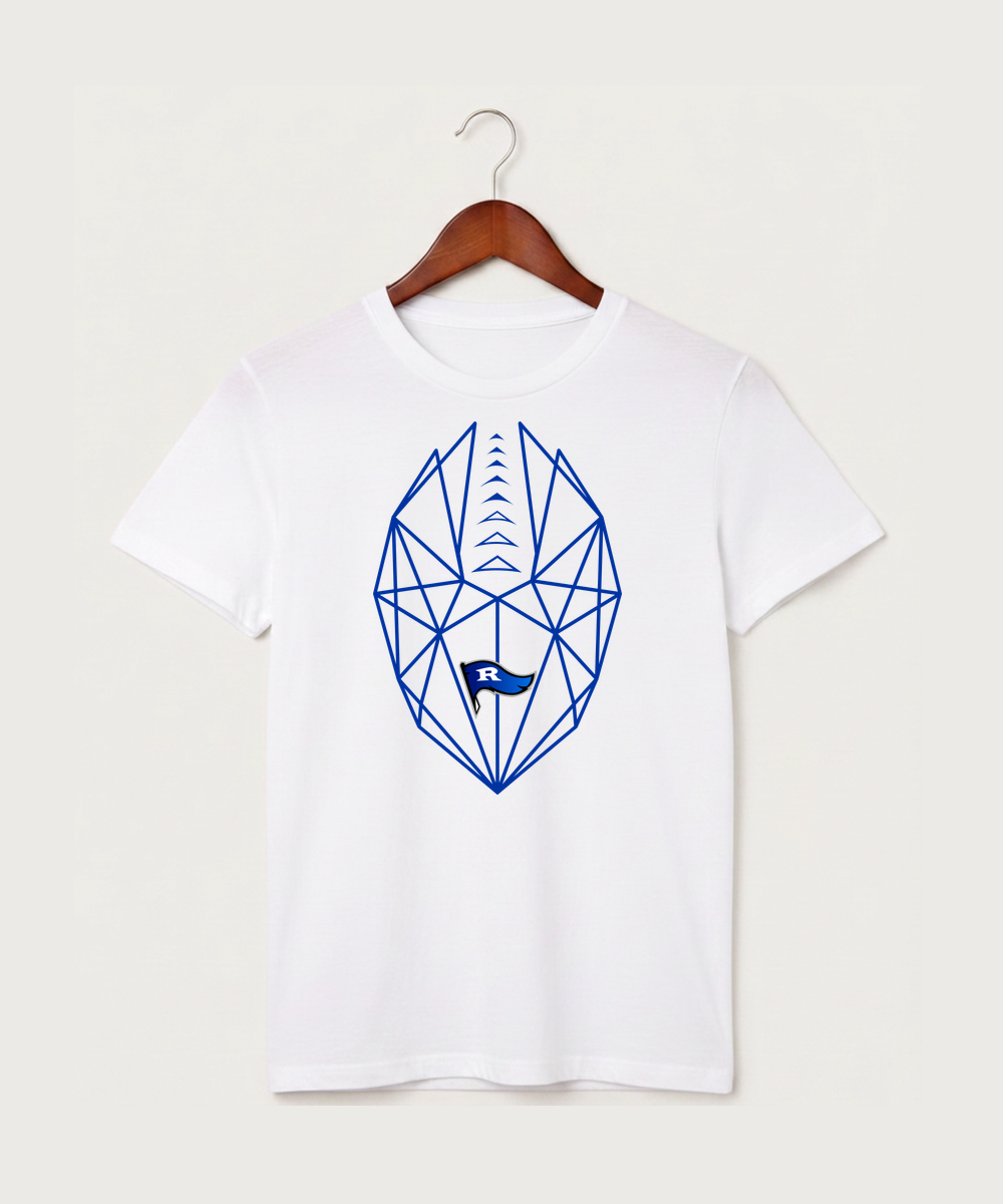 Red Lake County Central Football (Boys) - White T-Shirt - Full Front