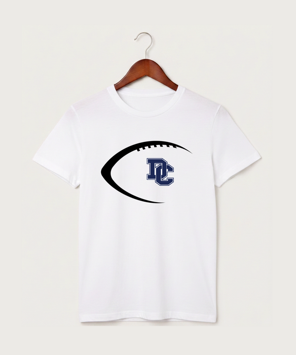 Dassel Cokato High School Football (Boys) - White T-Shirt - Full Front