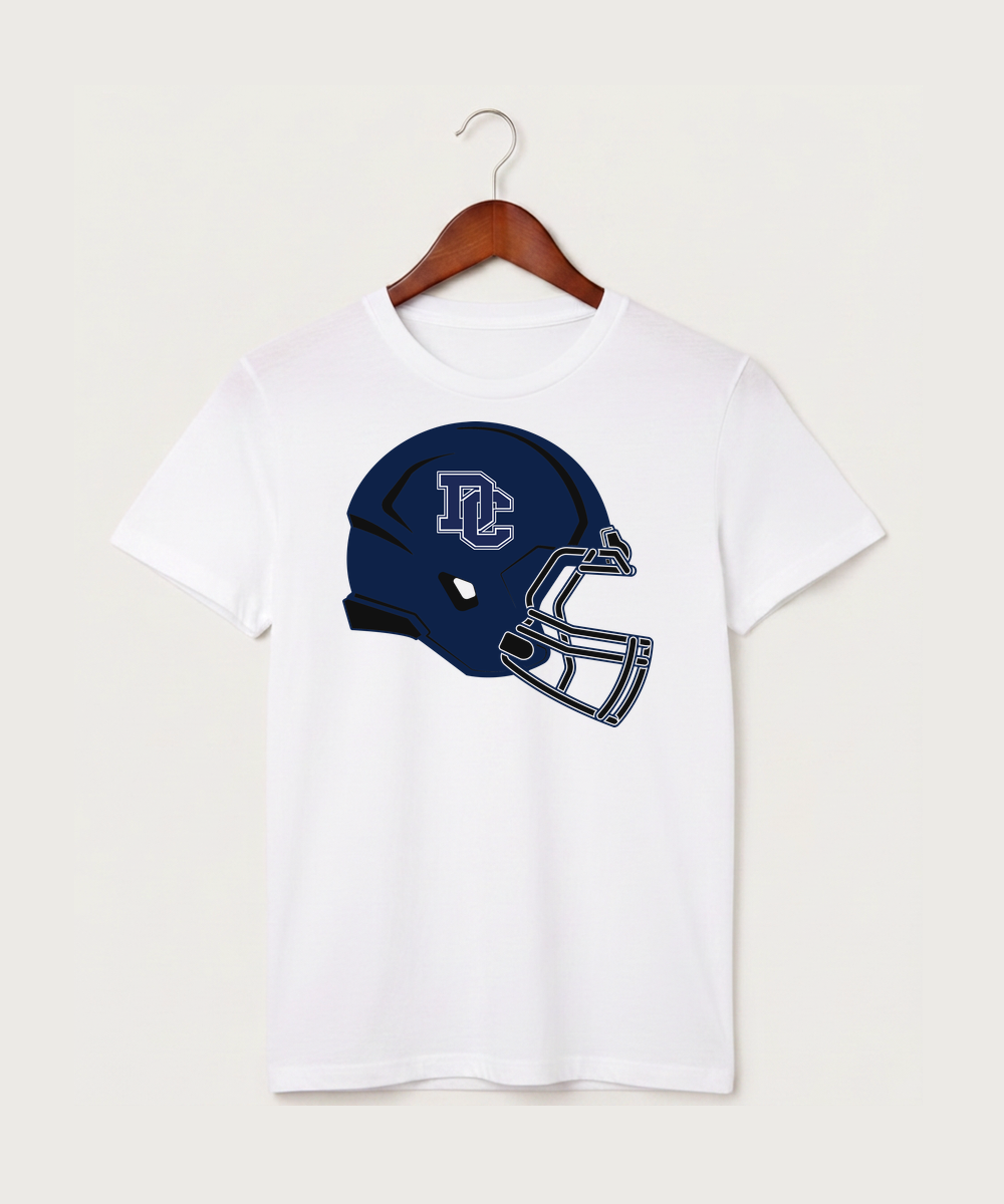 Dassel Cokato High School Football (Boys) - White T-Shirt - Full Front