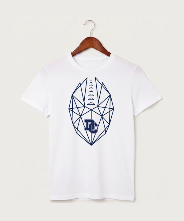 Dassel Cokato High School Football (Boys) - White T-Shirt - Full Front