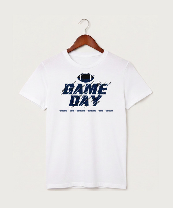 Howard Lake Waverly Winsted High School Football (Boys) - White T-Shirt - Full Front