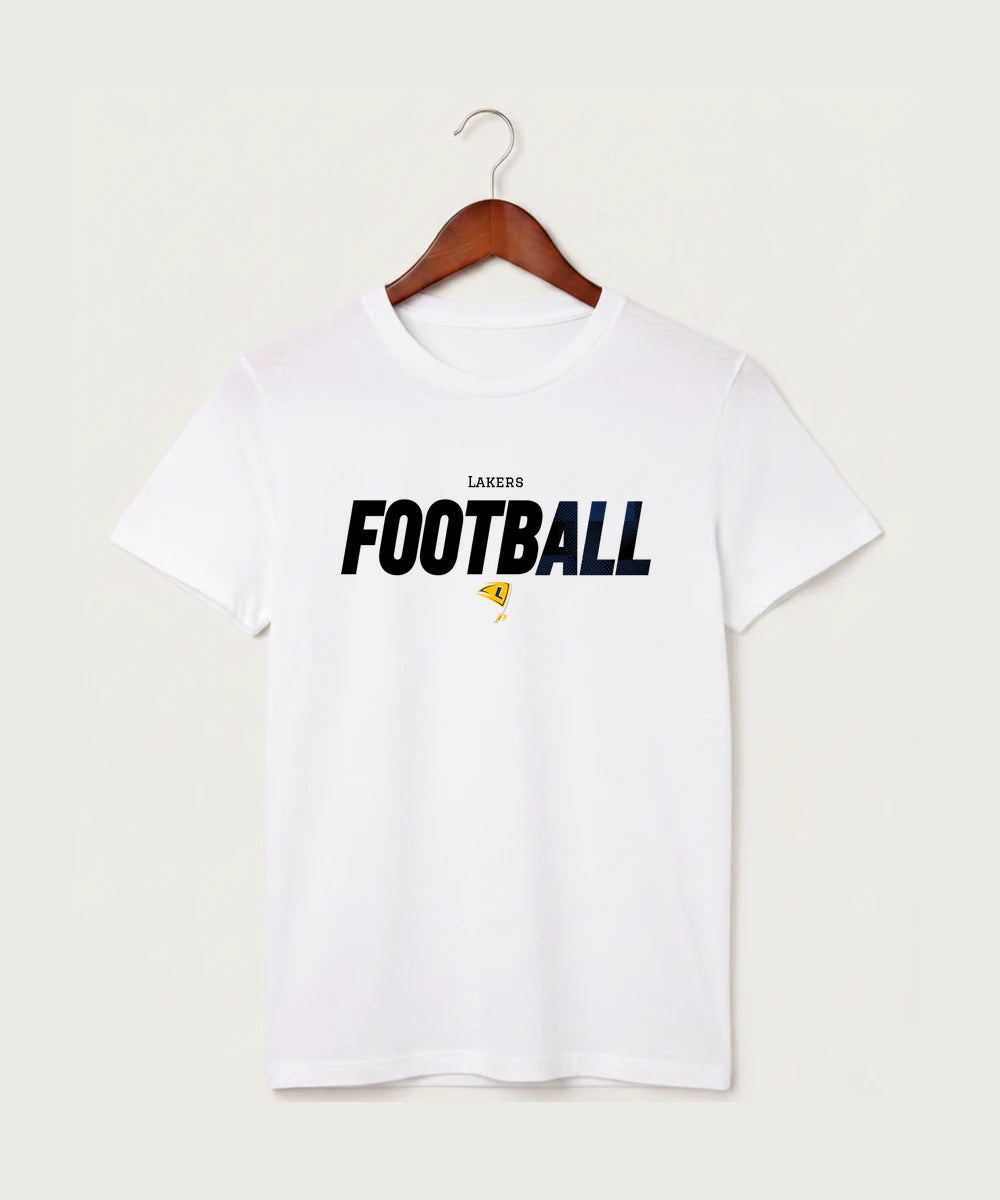 Howard Lake Waverly Winsted High School Football (Boys) - White T-Shirt - Full Front