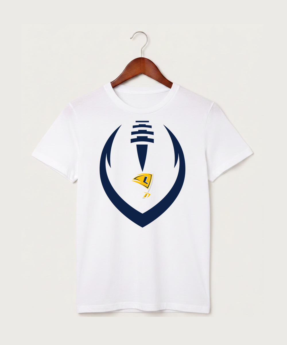 Howard Lake Waverly Winsted High School Football (Boys) - White T-Shirt - Full Front
