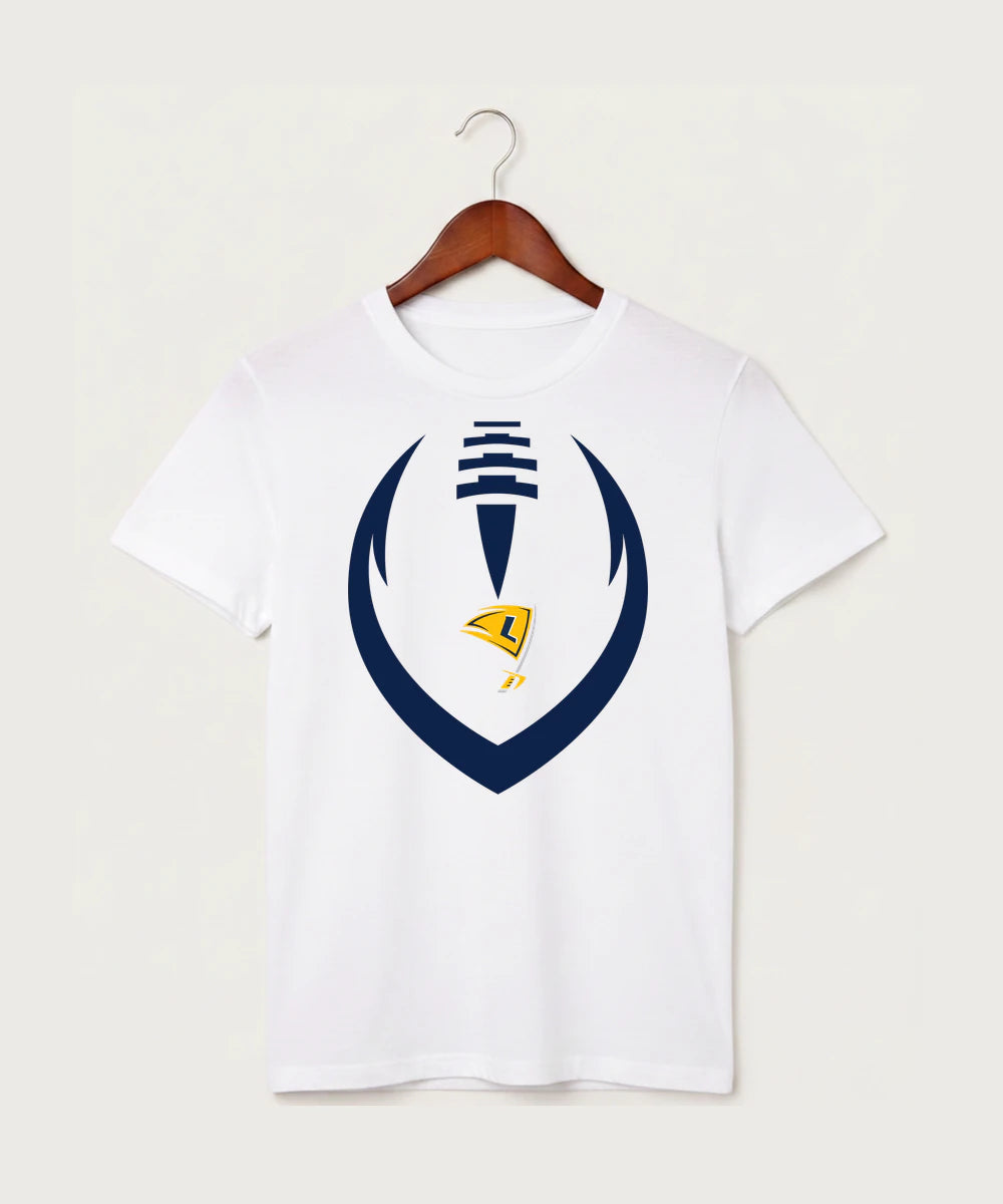 Howard Lake Waverly Winsted High School Football (Boys) - White T-Shirt - Full Front