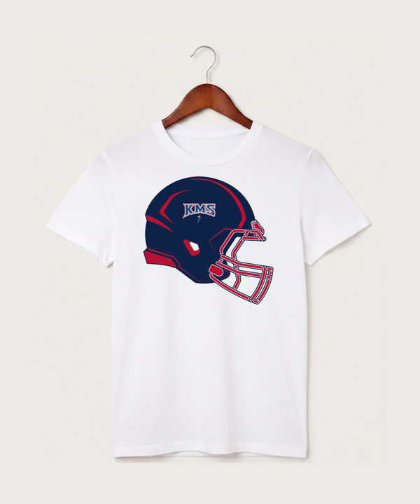 Kerkhoven-Murdock-Sunburg High School Football (Boys) - White T-Shirt - Full Front